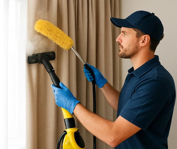 Emergency same-day curtain stain removal woongoolba Matty Curtain Cleaning