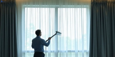 Commercial curtain stain removal service woongoolba hotels offices restaurants