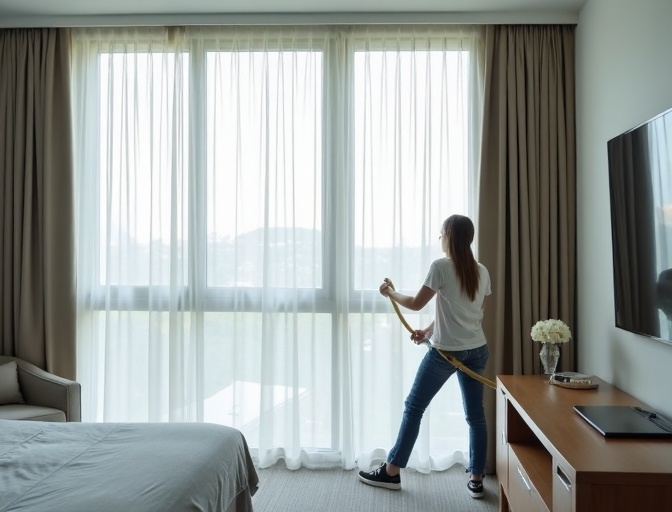Woongoolba Sheer Curtain Cleaning
